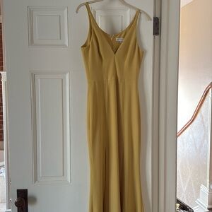 Beautiful yellow dress